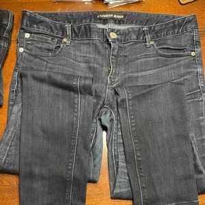 Express dark denim size 12R skinny Jean